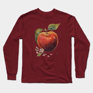 Watercolor apple Long Sleeve T-Shirt